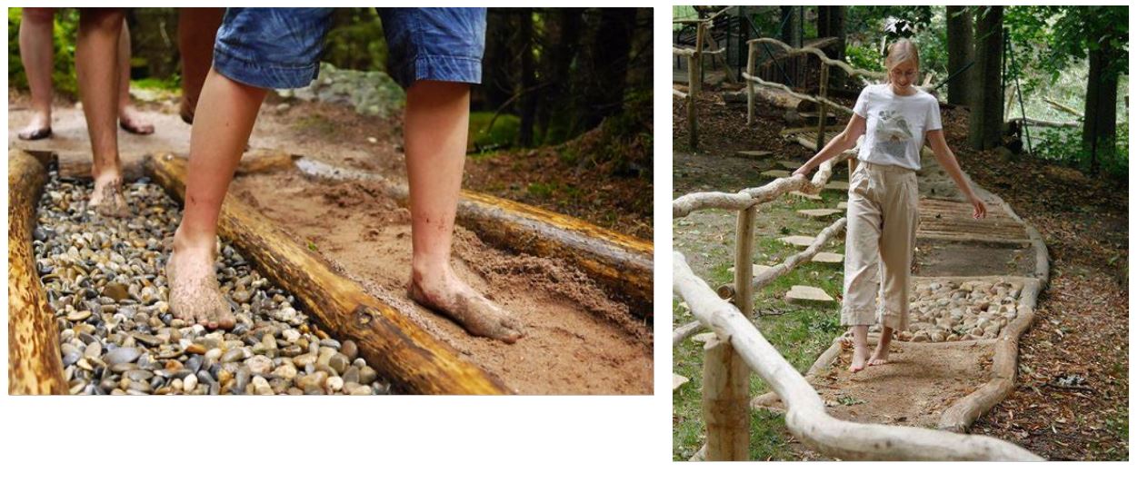 Percorso di Barefooting
